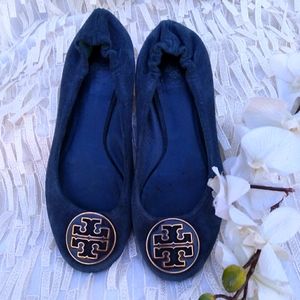 Tory Burch Suede Flats